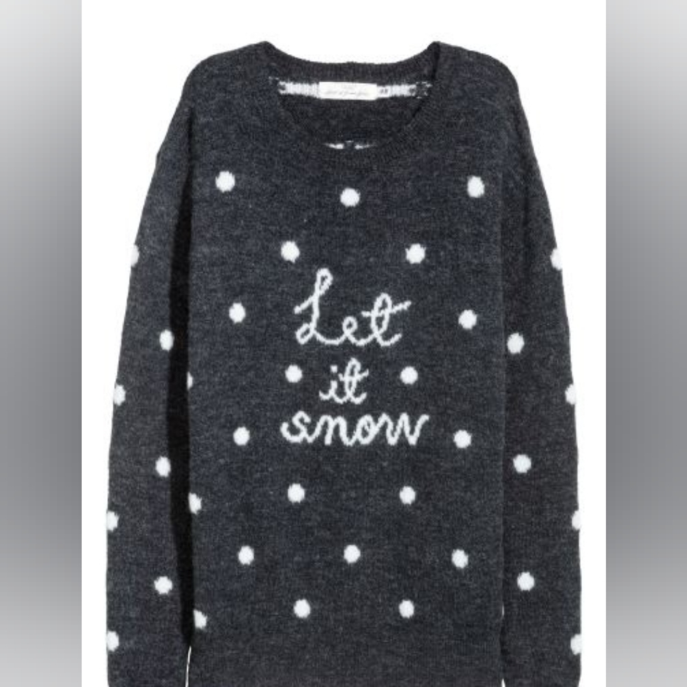 Holiday sweater - oversized knit